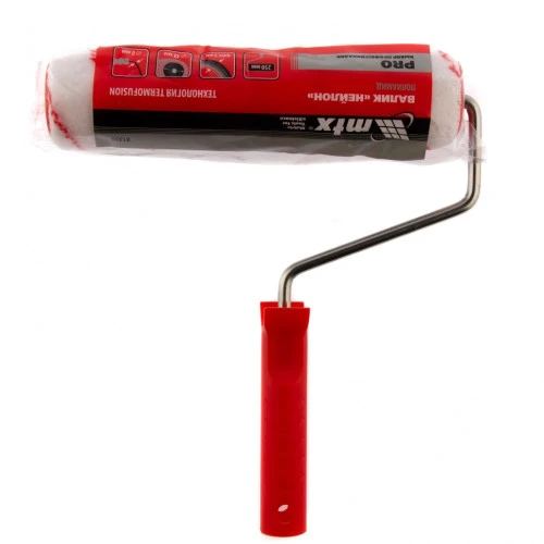 Валик "Нейлон" Pro, 250 мм, ворс 9 мм, D 48 мм, D ручки 8 мм, полиамид MTX