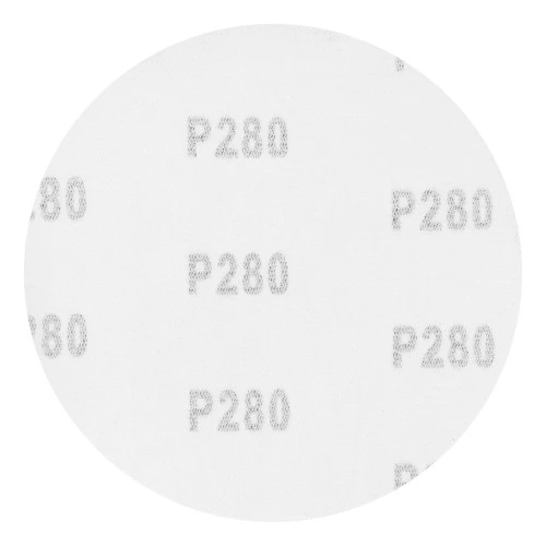 Круг абразивный на ворсовой подложке под "липучку", P 280, 125 мм, 10 шт Matrix