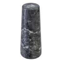 Подсвечник marm, 15 см, черный мрамор