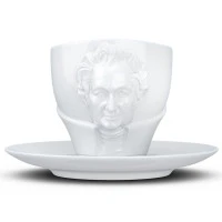 Чайная пара talent, goethe, 260 мл, белая