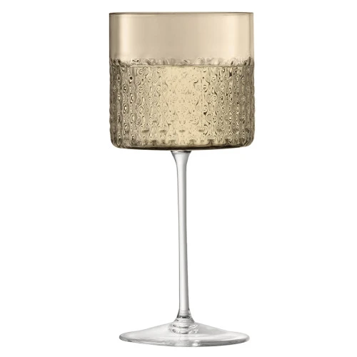 Набор бокалов для вина wicker, 320 мл, коричневый, 2 шт.