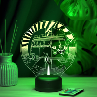 3D светильник  Светильник "Хиппи мобиль"