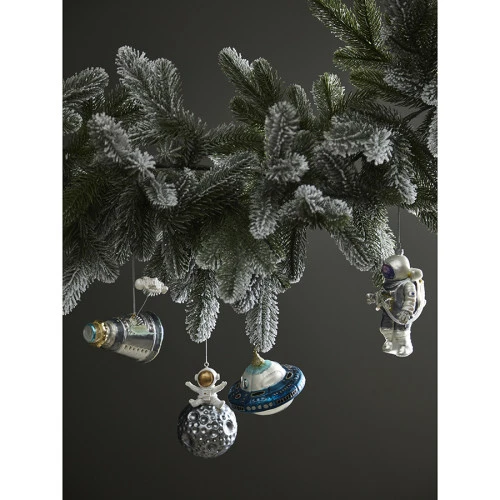 Набор ёлочных украшений cosmic saga из коллекции new year essential, 4 шт.