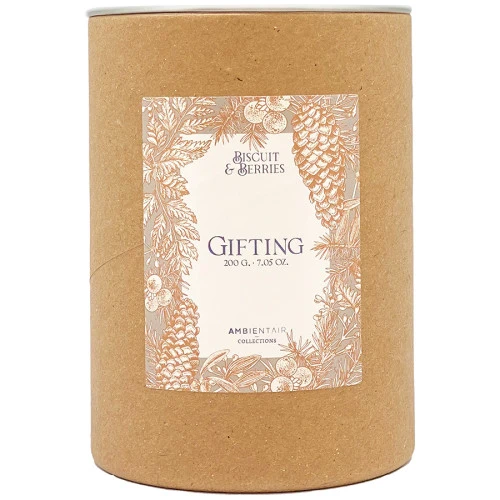 Свеча ароматическая gifting, bisquit&berries, 40 ч