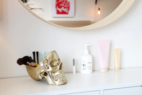 Органайзер для мелочей skull, золотой