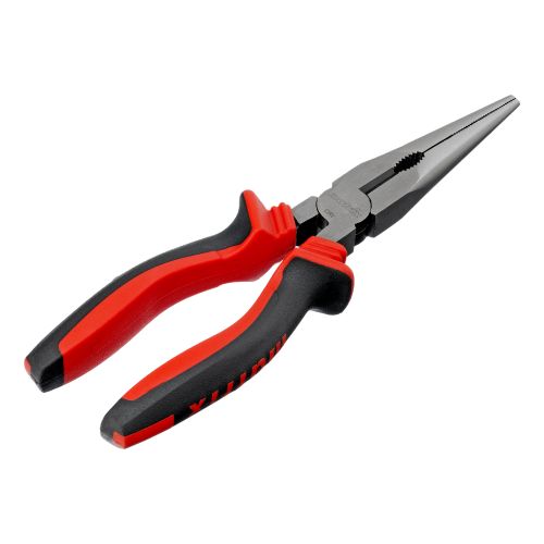 Длинногубцы прямые, 200 мм, хром-ванадий, двухкомпонентные рукоятки Matrix