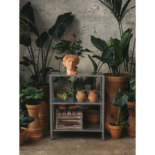 Ваза для цветов apollo, 23,4 см, терракотовая