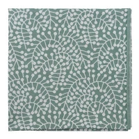 Скатерть из хлопка зеленого цвета с рисунком Спелая смородина, scandinavian touch, 180х260см