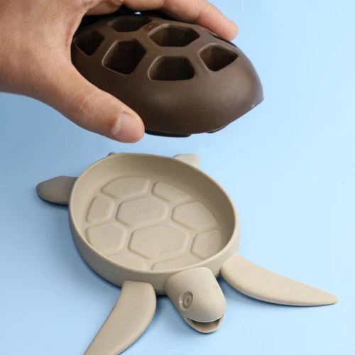 Держатель для зубных щеток/карандашей turtle, коричневый