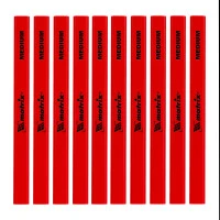 Набор карандашей малярных прямоугольных с точилкой в тубе, 175 мм, 10 шт Matrix