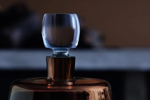 Декантер whisky club, 1,05 л, коричневый