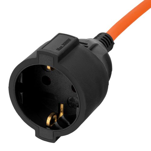 Удлинитель-шнур силовой Garden Series, ПВС, 20м, 1 розетка 3 x 1 мм, Denzel