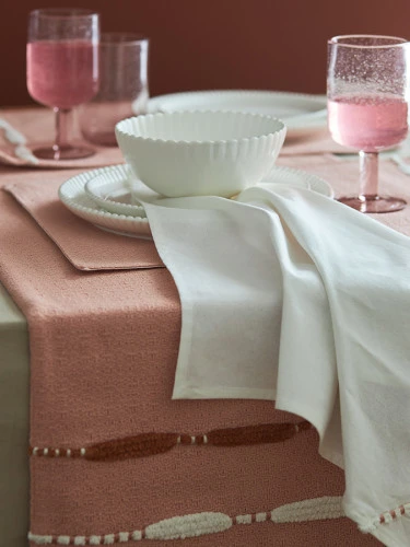 Салфетка сервировочная feather mood из коллекции ethnic, 45х45 см