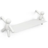 Полка buddy, 46х15 см, белая