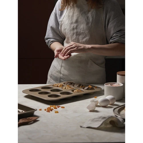 Форма для приготовления кексов и пирожных bake masters, 40х28 см