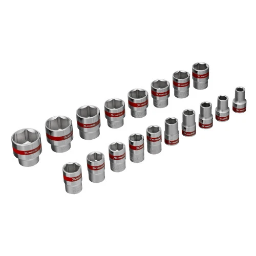 Набор торцевых головок с трещоткой 1/2", 24 предмета Matrix