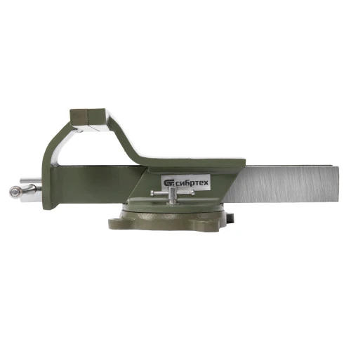 Тиски слесарные, 200 мм, стальные, поворотные Сибртех