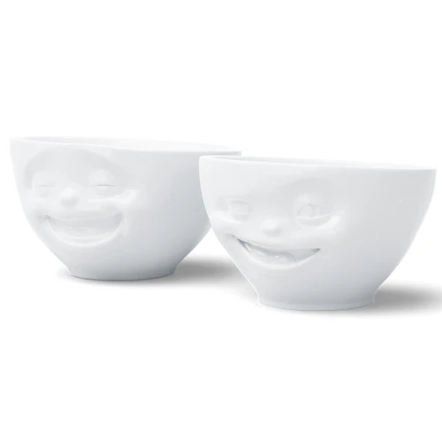 Набор чаш laughing & winking, 200 мл, белый, 2 шт.