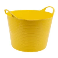 Ведро гибкое сверхпрочное, 40 л, желтое, Сибртех