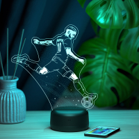 3D светильник  Светильник "Футболист"