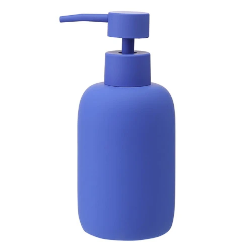 Набор ванных принадлежностей с подставкой flow, синий индиго, 4 пред.