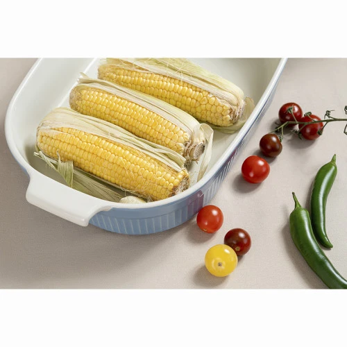 Блюдо для запекания soft ripples, 35,9х23,3 см, карамельное