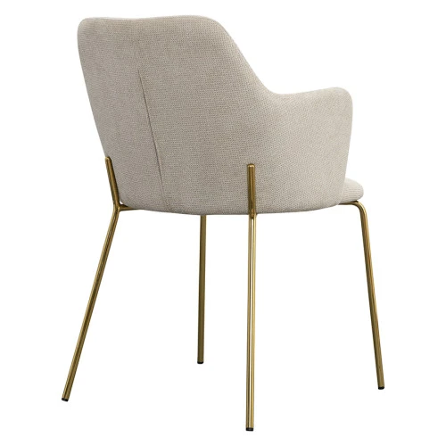 Стул dwight, фактурный шенилл, светло-бежевый
