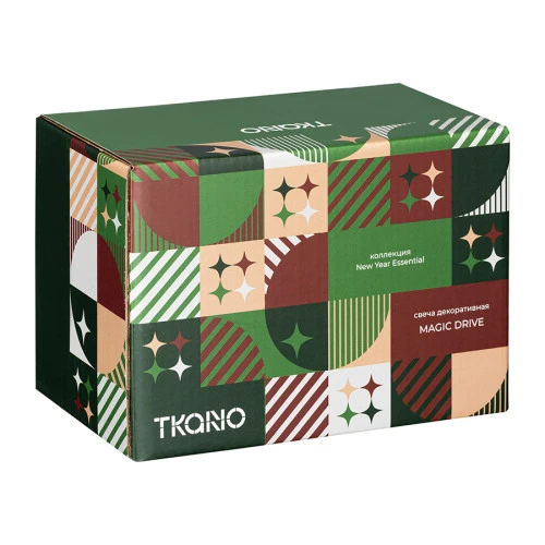 Свеча декоративная magic drive из коллекции new year essential, 10,5 см