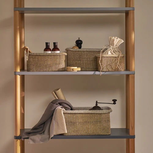 Набор из 4-х корзин для хранения sustainable collection, бежевый