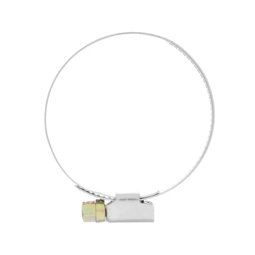 Хомуты металлические, Стандартное болтовое крепление 40-60 мм, 50 штук в упаковке, ширина 9 мм Сибртех