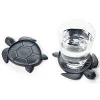 Подставка под стаканы save turtle, темно-серая