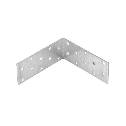 Крепежный уголок равносторонний 2 мм, KUR 100 х 100 х 40 мм Сибртех