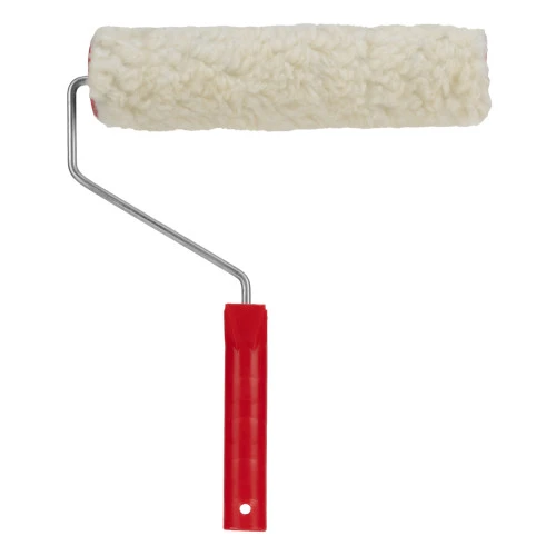 Валик "Натуральный мех", в сборе, 250 мм, D 48 мм, D ручки 6 мм, крепление шплинтом Сибртех
