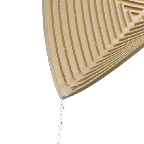 Коврик для сушки посуды dry flex, 34,5х31,5 см, бежевый