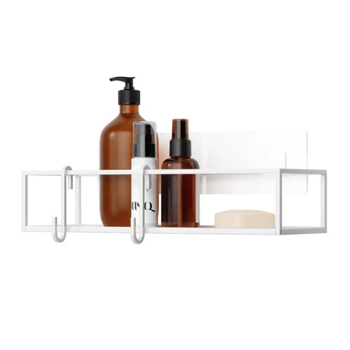 Набор из 2-х полок для ванной cubiko, белые