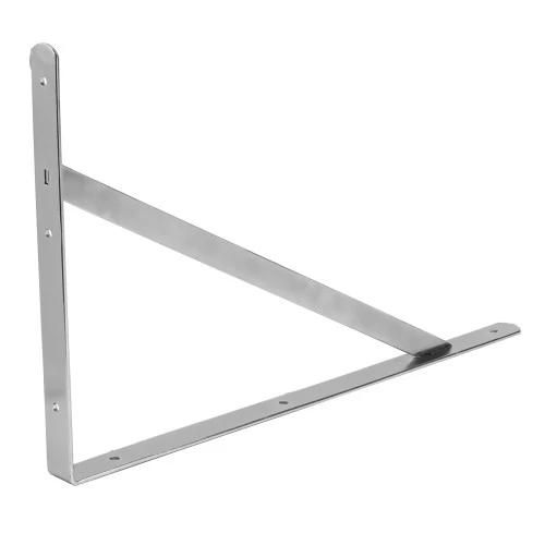 Кронштейн усиленный, 500 х 350 х 30 х 4 мм, оцинкованный Сибртех