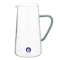 Кувшин orb, 1,25 л, зеленый/фиолетовый