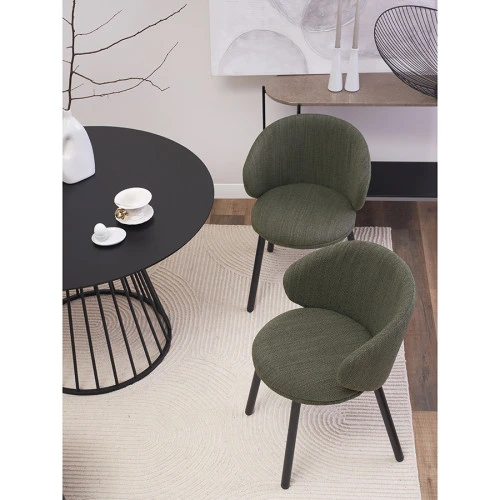 Стул comfy, рогожка, шпинат