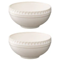 Набор из двух пиал белого цвета из коллекции kitchen spirit, 200 мл