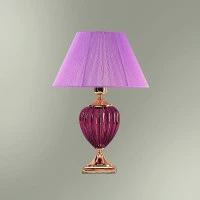 Настольная лампа с абажуром  26-28N/95028 ПАЛЬМИРА