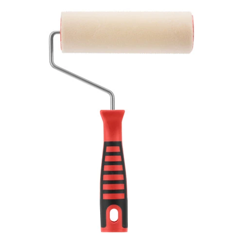 Валик "Велюр" с двухкомпонентной ручкой, 180 мм, ворс 4 мм, D 48 мм, D ручки 6 мм, шерсть Matrix