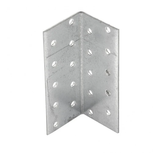 Крепежный уголок равносторонний 2 мм, KUR 40 x 40 x 100 мм Сибртех