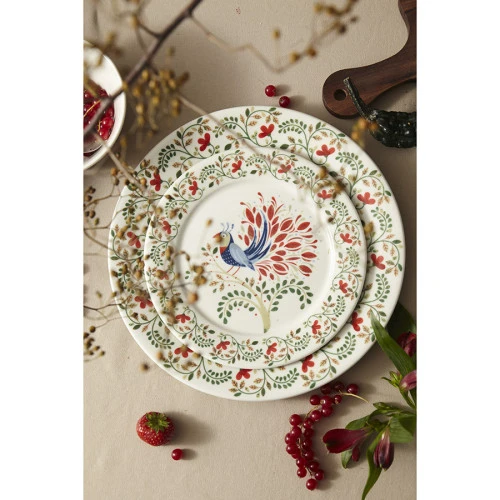 Тарелка fantail bird из коллекции birds of paradise, D21 см