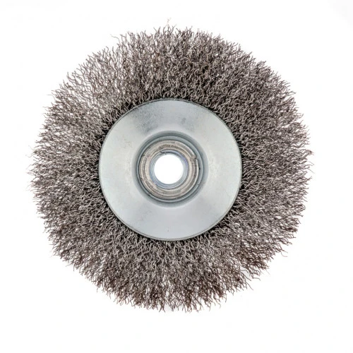 Щетка для УШМ, 115 мм, М14, "тарелка", витая проволока 0.3 мм Сибртех