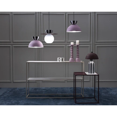 Светильник подвесной anniken, D31х24 см, лиловый