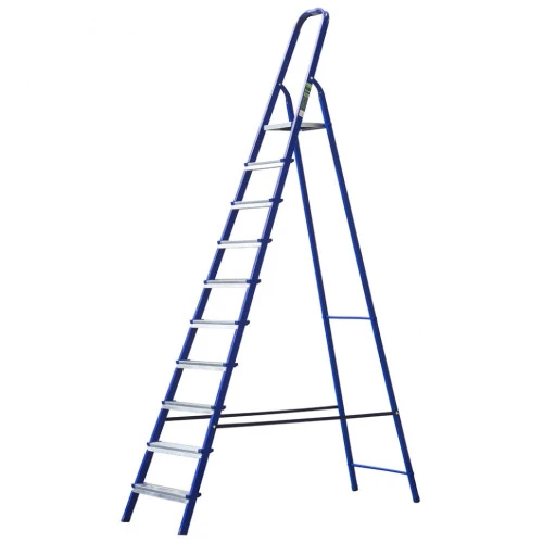 Стремянка, 10 ступеней, стальная, Сибртех