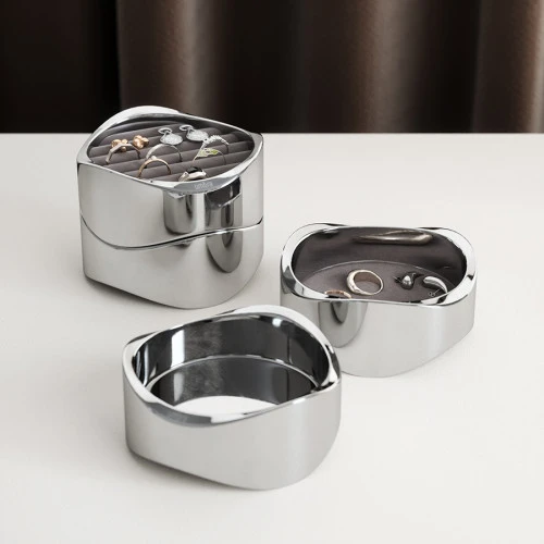 Органайзер для украшений wavy, хром