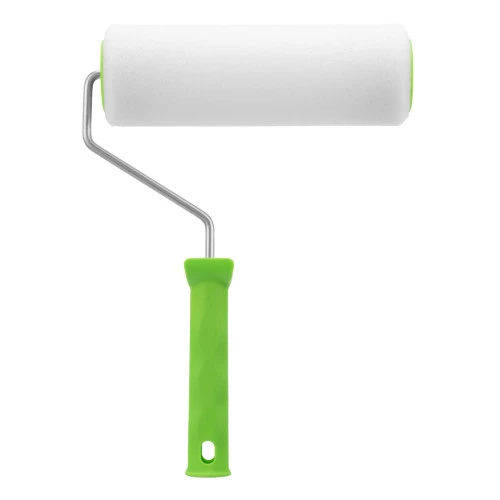 Валик "Поролон" с ручкой, 200 мм, D 48 мм, D ручки 6 мм Сибртех