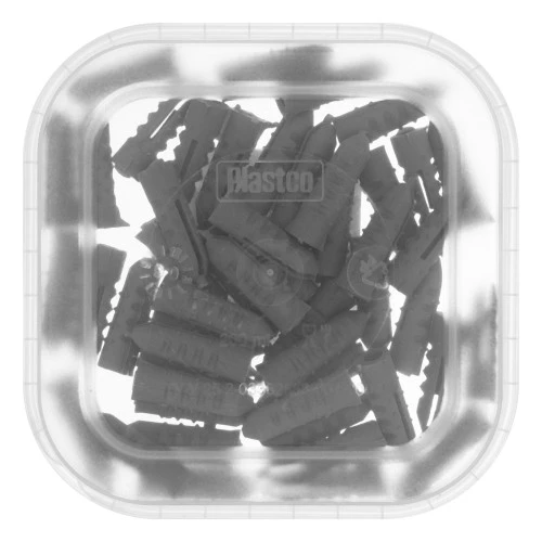 Дюбель, 8 x 30 мм, "Еж" распорный полипропиленовый, 50 шт Сибртех