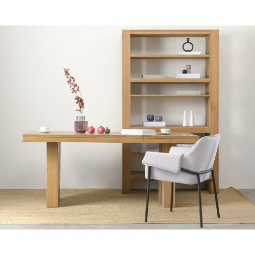 Стул aline, шенилл, светло-серый